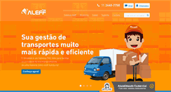 Desktop Screenshot of aleff.com.br